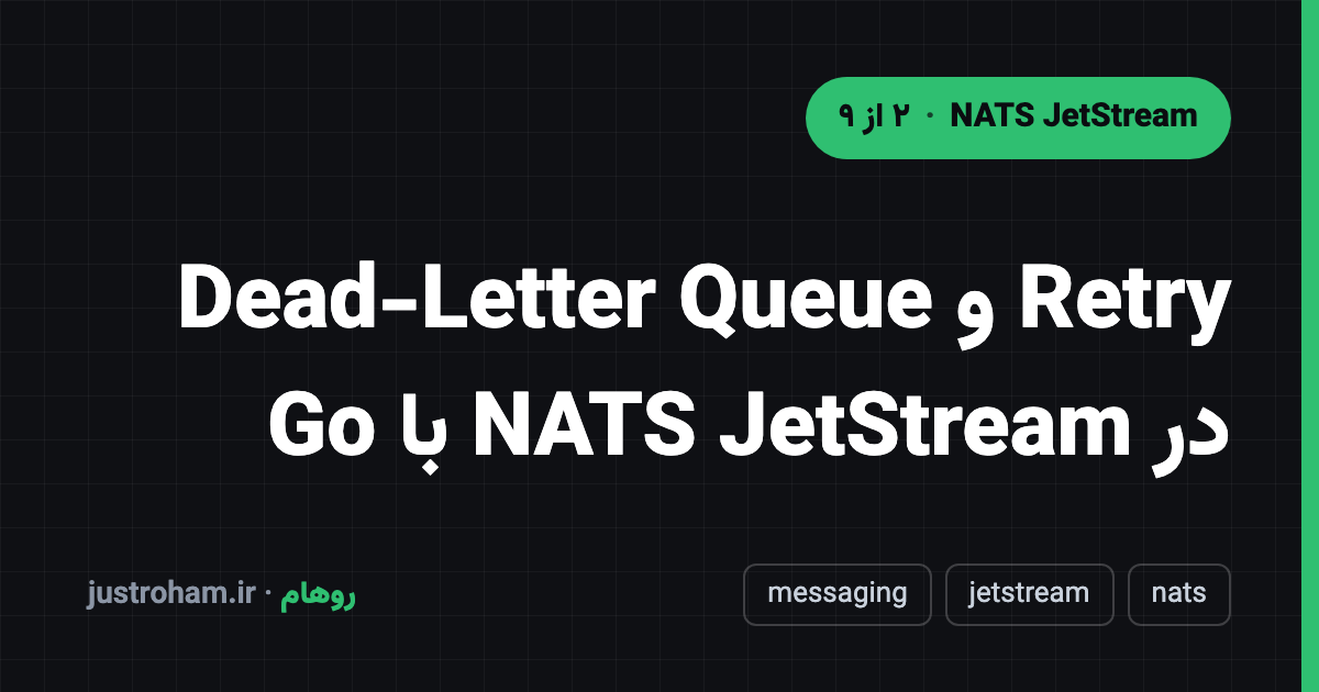 Retry و Dead-Letter Queue در NATS JetStream با Go